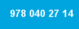 978 040 27 14